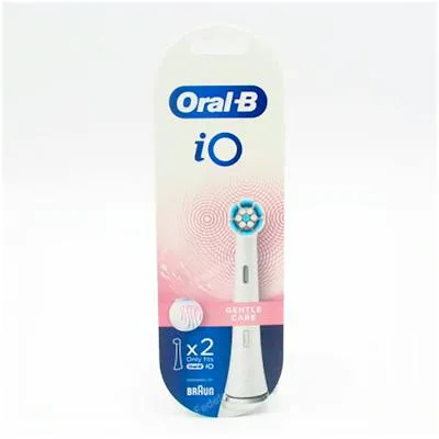 Recambio cabezales io gentle care 2 uds., Oral-b