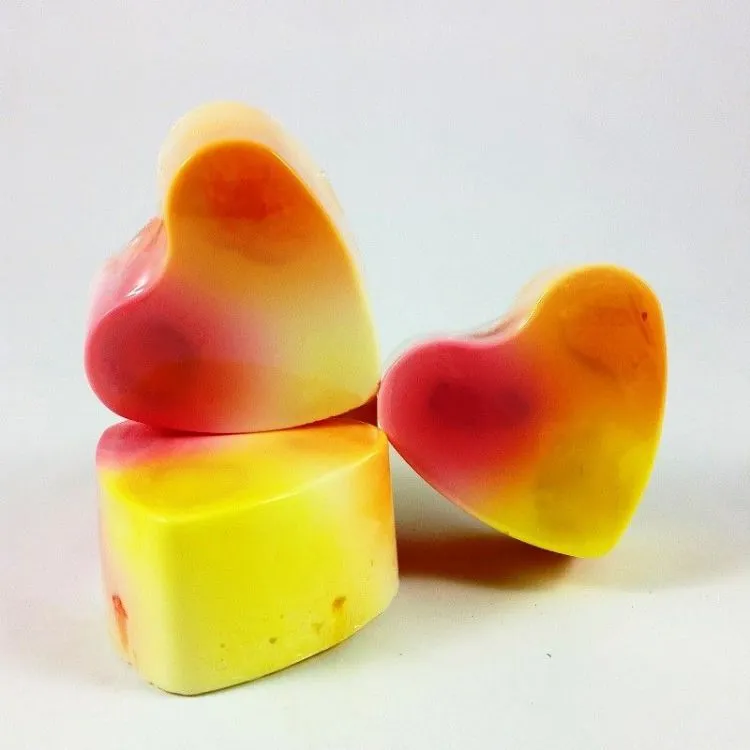 Jabón forma corazón Yogur, Big Soap Factory
