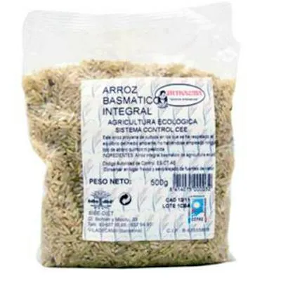 Arroz basmati integral BIO 500 g, Intracma