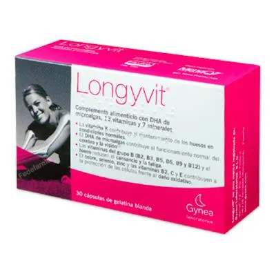 Longivit 30 cápsulas, Gynea Longyvit