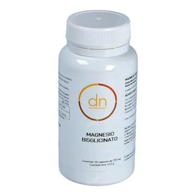 Magnesio bisglicinado 60 cápsulas vegetales, Direct Nutrition