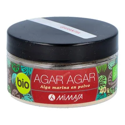 Biologisch agar-agar zeewierpoeder 40 g, Mimasa
