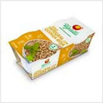 Vasito arroz integral y quinoa roja BIO 2 x 125 g, Vegetalia