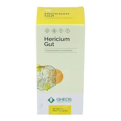 Hericium gut 96 cápsulas, Gheos