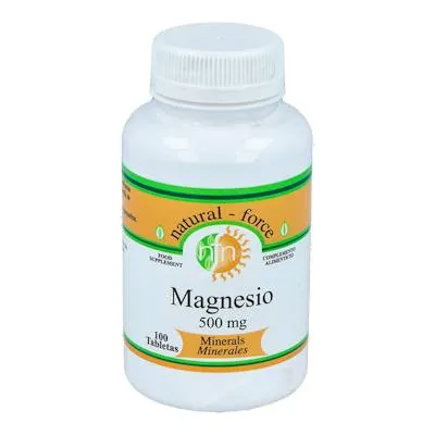 Magnesio 500 mg 100 comprimidos, Nutri-force