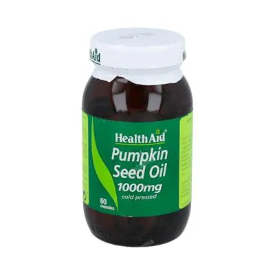 Aceite de semilla de calabaza 60 comprimidos, Health Aid