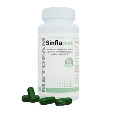 Sinflamet 60 cápsulas vegetales, Metofam