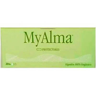 Protegeslips 100% algodón orgánico 24 uds., Myalma