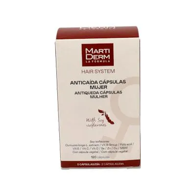 Hair system anticaída mujer 120 cápsulas, Martiderm