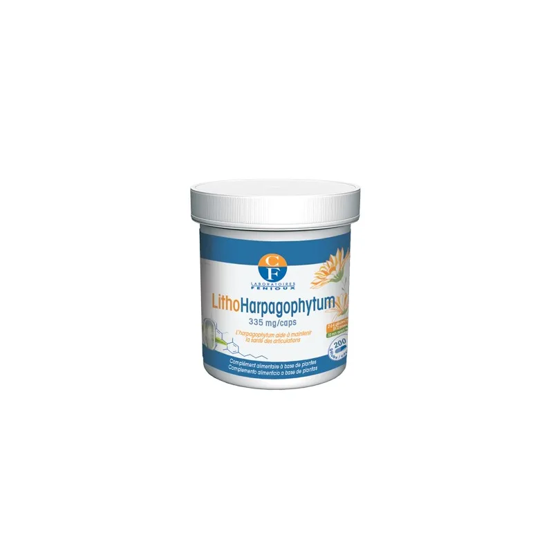 Litho harpagofito 200 capsules, Fenioux