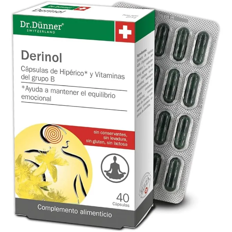 Derinol salus 40 cápsulas, Dr. Dunner