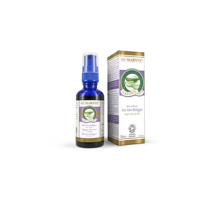Aceite aloe vera spray BIO 50 ml, Marnys