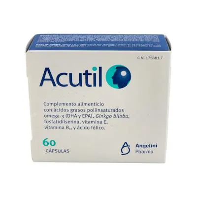 Acutil 60 cápsulas, Angelini