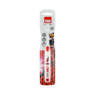 Plus Junior-Zahnbürste Ladybug 6 Jahre, Phb