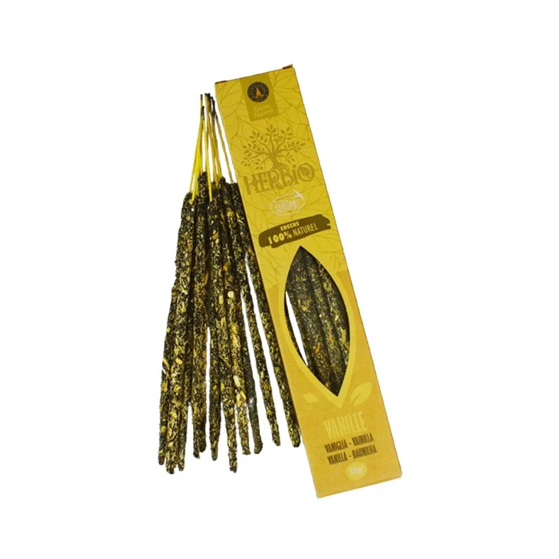 Incienso vainilla ecocert varillas 25 g, Herbio