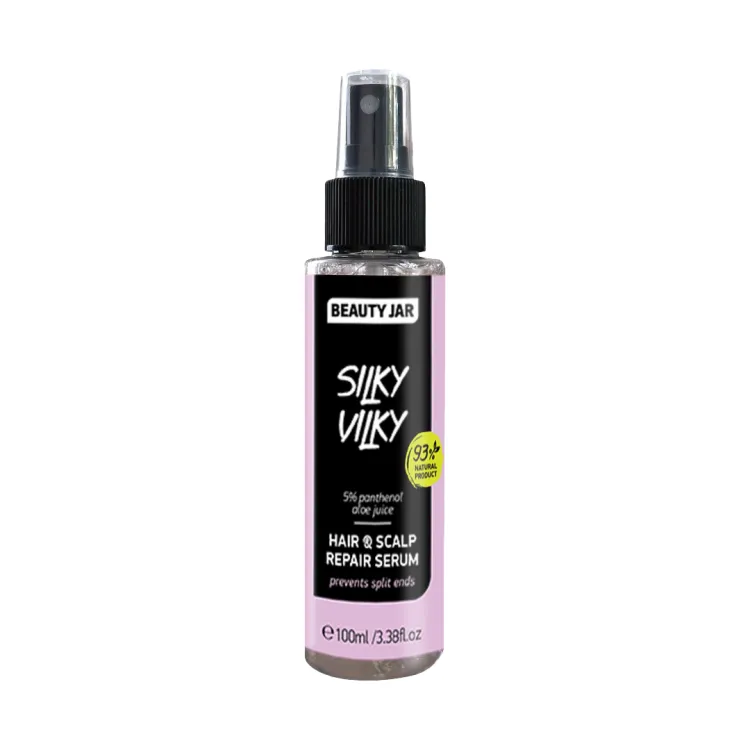 Sérum reparador para cabello y cuero cabelludo silky vilky, Beauty Jar