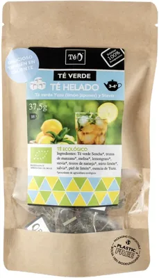 Té verde helado 15 bolsas téo-teo BIO 37,5 g, Teo Bio