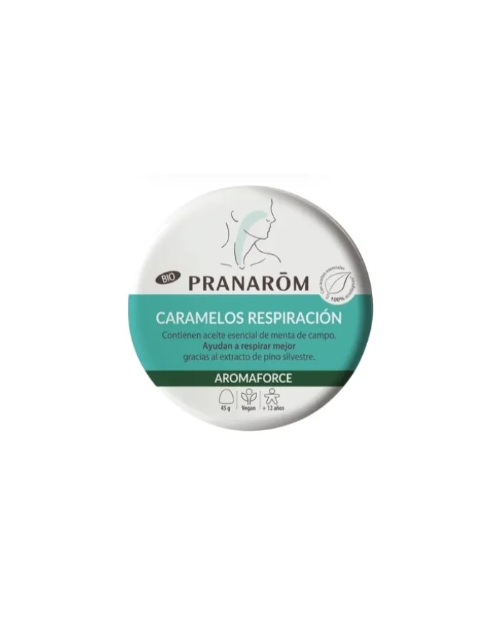 Verzachtende snoepjes ademhaling BIO 45 g, Pranarom P.acabado
