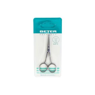 Forbice unghie in inox punta arrotondata 10,4cm 24153, Beter