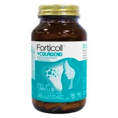 Colágeno bioactivo piel-cabello 120 comprimidos, Forticoll