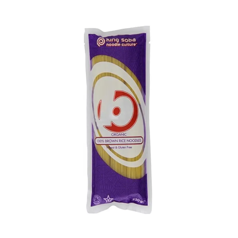 Noodles arroz integral sin gluten BIO 250 g, King Soba