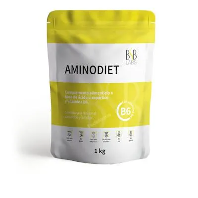 Aminodiet+vitamina B6 sin gluten 1 kg, Bsb Labs