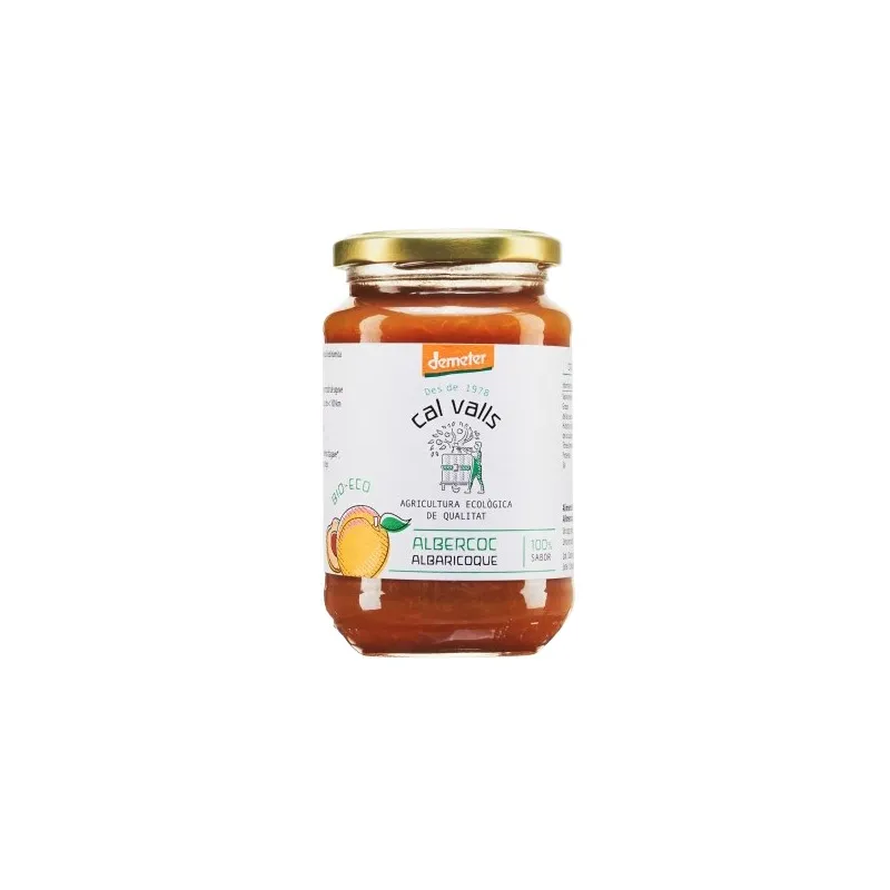 Confiture d'abricot demeter BIO 375 g, Cal Valls
