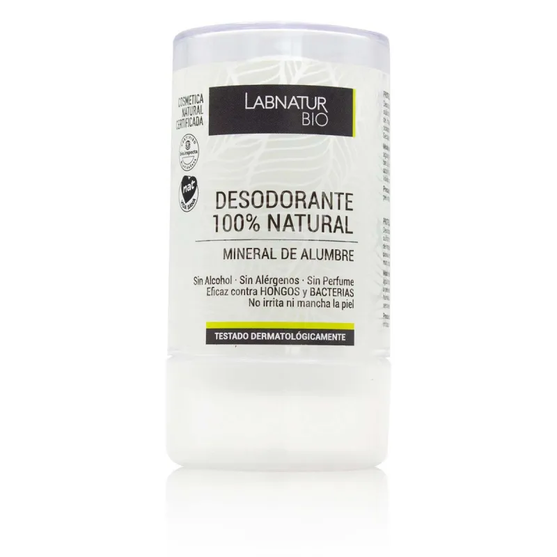 Desodorante piedra alumbre 120 g, Labnatur Bio