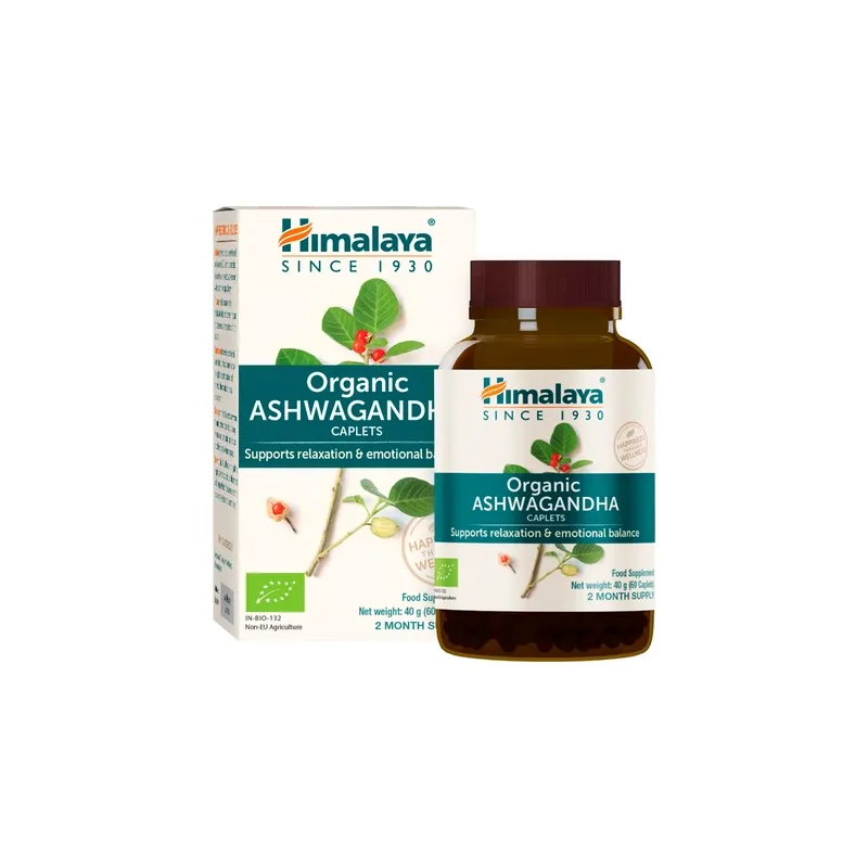 Ashwagandha BIO 60 cápsulas, Himalaya