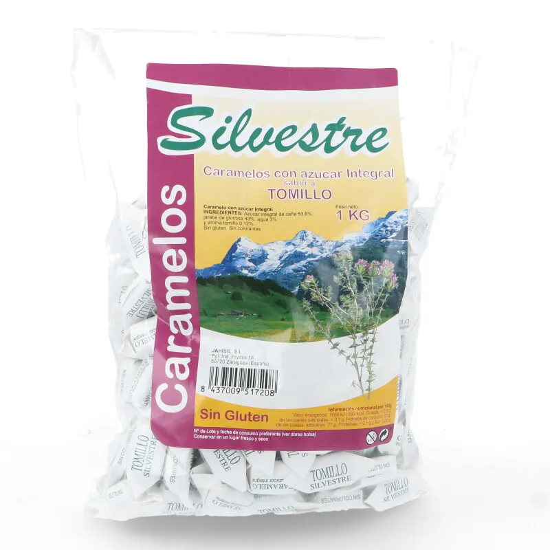 Caramelos tomillo 1 kg, Silvestre