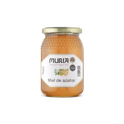 Tarro de miel Azahar 500 g, Muria