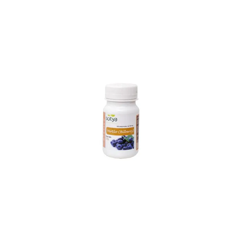 Arándano (mirtilo) 500 mg 100 comprimidos, Sotya