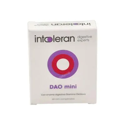 Dao mini 60 comprimidos, Intoleran
