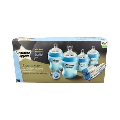 Kit inicio ctn recien nacido azul, Tommee Tippee