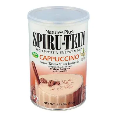 Spiru-tein cappuccino 544 g, Natures Plus