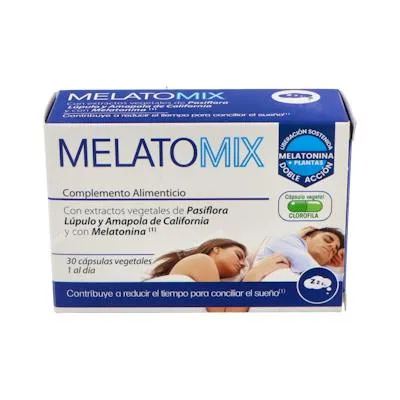 Melatomix phyto melatonina 1,5 mg ciliegia 30 capsule, Vaminter