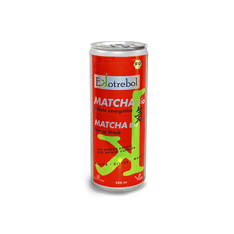 Bebida energetica matcha BIO 250 ml, Ekotrebol