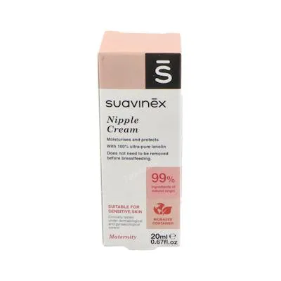 Crema cuidado pezon 20 ml, Suavinex