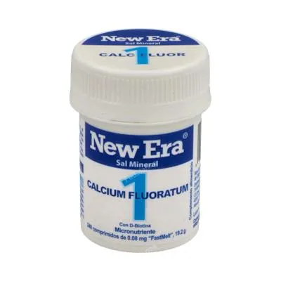 Sal schussler Nº1 calcium fluoratum 240 comprimidos, New Era