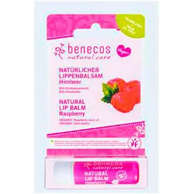 Baume à lèvres framboise 4,8 g, Benecos