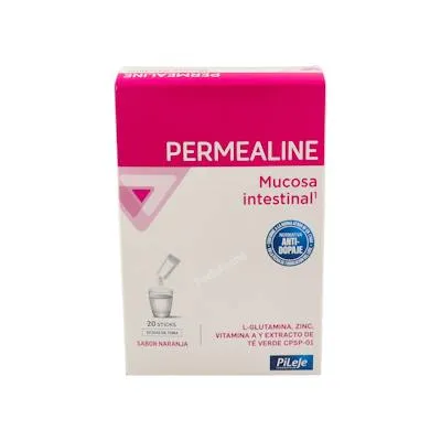 Permealine sabor laranja 20 sticks, Pileje