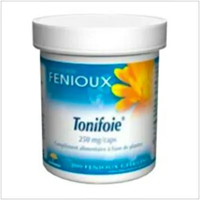 Tonifoie (tónico hepatico) 200 cápsulas, Fenioux