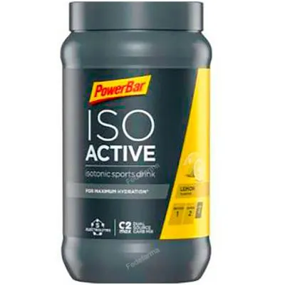 Isoactive Limón 600 g, Power Bar