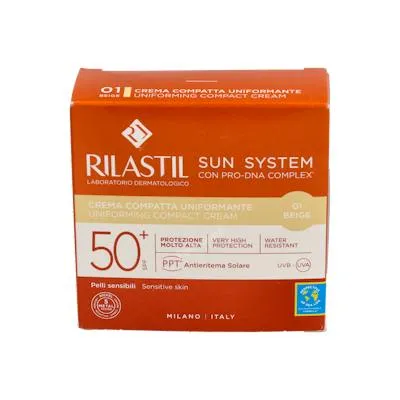 Ril sun system 50+ compacto beige 10 g, Rilastil
