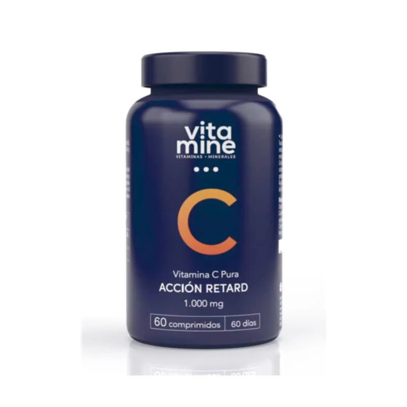 Pure vitamine C retard 1000 mg 60 tabletten, Herbora