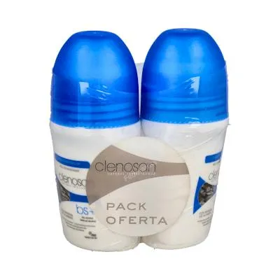 Duplo desodorante mineral roll-on 2 x 75 ml, Clenosan