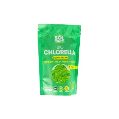 Chlorella BIO 140 comprimidos, Solnatural