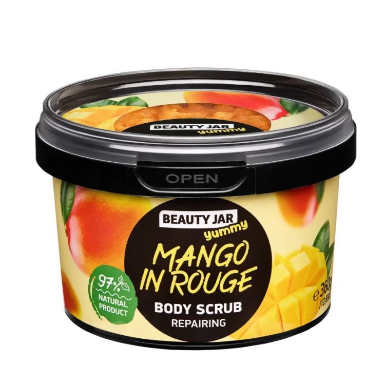 Esfoliante corporal mango in rouge, Beauty Jar