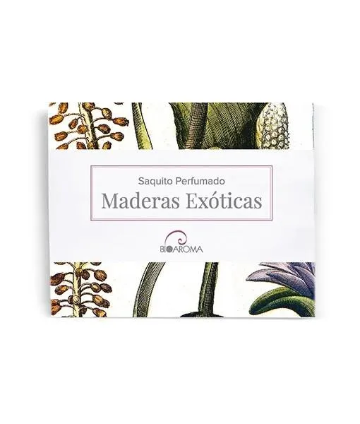 Saquito Maderas exóticas, Bioaroma