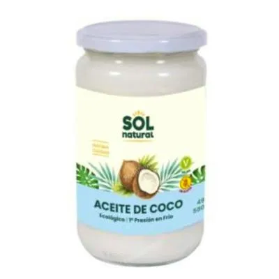 Aceite de coco BIO 580 ml, Solnatural